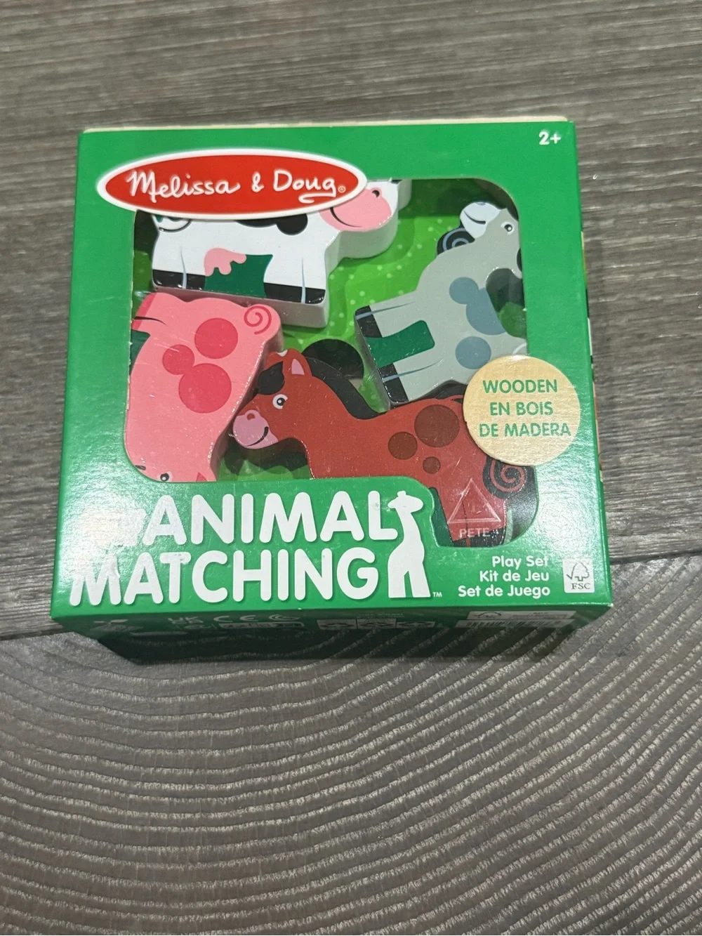 NWT Farm Melissa & Doug Animal Matching Play Set